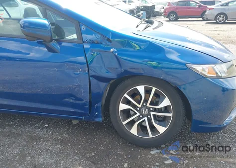 2014 Honda Civic Ex from USA, damaged, VIN 19XFB2F87EE254252